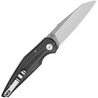 Bestech Snakebird Button Lock Pocket Knife Black - BTKG58C 