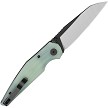 Bestech Snakebird Button Lock Pocket Knife Jade - BTKG58D 