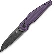 Bestech Snakebird Button Lock Pocket Knife Purple - BTKG58E 