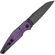 Bestech Snakebird Button Lock Pocket Knife Purple - BTKG58E 