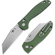 BTKG61B Bestech Liger Crossbar Lock Pocket Knife OD Green 