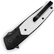 BTKG62A Bestech Swordfish Button Lock Pocket Knife White 