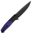 BTKG62C Bestech Swordfish Button Lock Pocket Knife Purple 