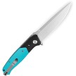 BTKG62F Bestech Swordfish Button Lock Pocket Knife Blue 