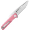 BTKMK03B Bestech Knives Miniature Dundee Linerlock Pocket Knife Pink 