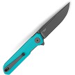 BTKMK03E Bestech Knives Miniature Dundee Linerlock Pocket Knife Teal 