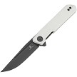 Bestech Knives Miniature Dundee Linerlock Pocket Knife White - BTKMK03H 