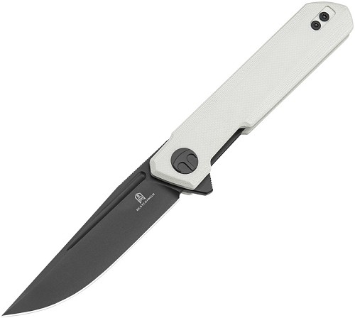 Bestech Knives Miniature Dundee Linerlock Pocket Knife White - BTKMK03H 