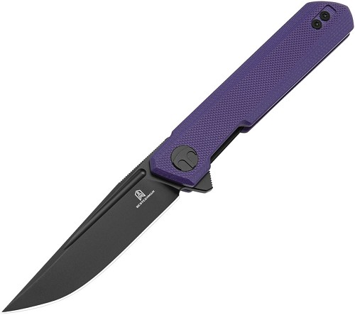Bestech Knives Miniature Dundee Linerlock Pocket Knife Purple - BTKMK03J 