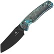 Bestech Cicadas Wing Button Lock Pocket Knife Resin - BTKMK06R 