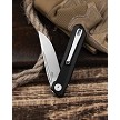 BTKMK08B Bestech Bestechman Miniature Dundee Linerlock Pocket Knife White 