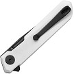 BTKMK08B Bestech Bestechman Miniature Dundee Linerlock Pocket Knife White 