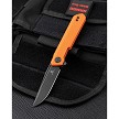 BTKMK08C Bestech Bestechman Miniature Dundee Linerlock Pocket Knife Orange 