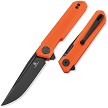 BTKMK08C Bestech Bestechman Miniature Dundee Linerlock Pocket Knife Orange 
