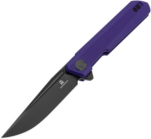 Bestech Bestechman Miniature Dundee Linerlock Pocket Knife Purple - BTKMK08D 