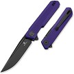 BTKMK08D Bestech Bestechman Miniature Dundee Linerlock Pocket Knife Purple 