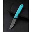 BTKMK08E Bestech Bestechman Miniature Dundee Linerlock Pocket Knife Teal 