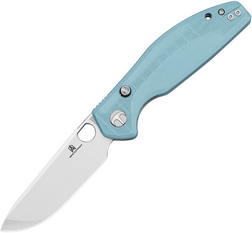 Bestech Bestechman Angry Owl Button Lock Pocket Knife - BTKMK12C1 