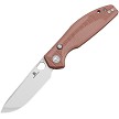 Bestech Bestechman Angry Owl Button Lock Pocket Knife - BTKMK12D1 