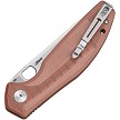 BTKMK12D1 Bestech Bestechman Angry Owl Button Lock Pocket Knife 