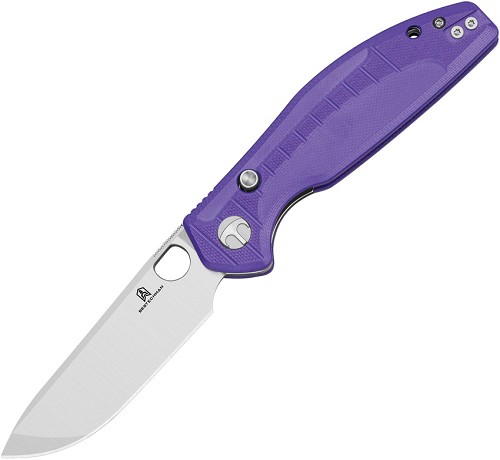 Bestech Bestechman Angry Owl Button Lock Pocket Knife - BTKMK12E1 