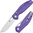 BTKMK12E1 Bestech Bestechman Angry Owl Button Lock Pocket Knife 
