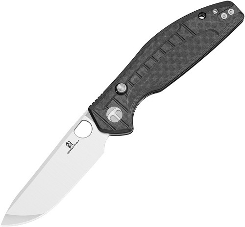 Bestech Bestechman Angry Owl Button Lock Pocket Knife - BTKMK12F1 