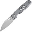 Bestech Vector Button Lock Pocket Knife Gray - BTKMK15B 