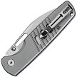 Bestech Vector Button Lock Pocket Knife Gray - BTKMK15B 