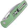 Bestech Vector Button Lock Pocket Knife Green - BTKMK15C 