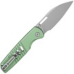 Bestech Vector Button Lock Pocket Knife Green - BTKMK15C 