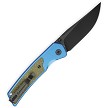 Bestech Icebreaker Button Lock Pocket Knife Blue Od Green - BTKMK16E 