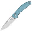 Bestech Bestechman Whalefin Button Lock Pocket Knife - BTKMK18B 