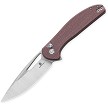 Bestech Bestechman Whalefin Button Lock Pocket Knife - BTKMK18C 