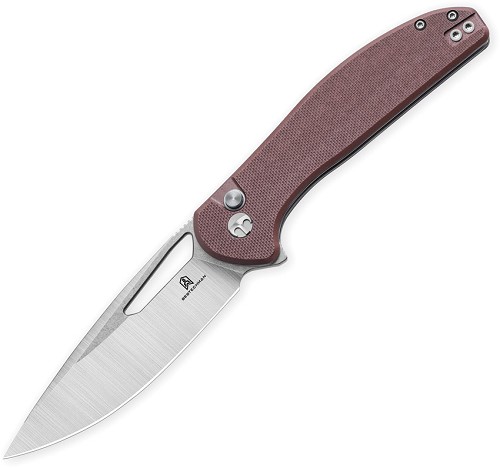 Bestech Bestechman Whalefin Button Lock Pocket Knife - BTKMK18C 