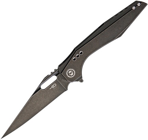 Bestech Malware Framelock Pocket Knife Black - BTKT1902B 