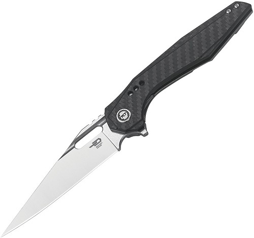 Bestech Knives Malware Framelock Pocket Knife Carbon Fiber - BTKT1902C 