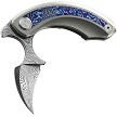 Bestech Strelit Framelock Pocket Knife Timascus - BTKT2103K 