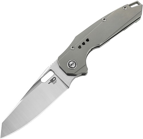 Bestech Knives Nyxie Framelock Pocket Knife Gray - BTKT2209A 