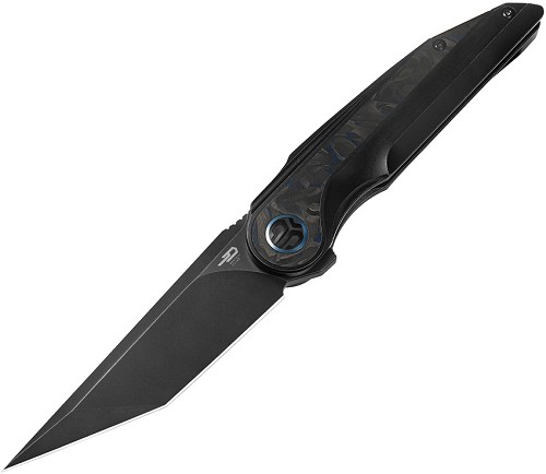 Bestech Knives Blind Fury Framelock Pocket Knife Black - BTKT2303F 