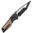 BTKT2304B Bestech Knives Cetus Bar Lock Pocket Knife Natural 