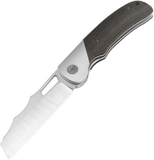 Bestech Framelock Pocket Knife Titanium Micarta - BTKT2306B 