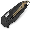 BTKT2308B Bestech Nyxie 3 Framelock Pocket Knife Titanium Black 