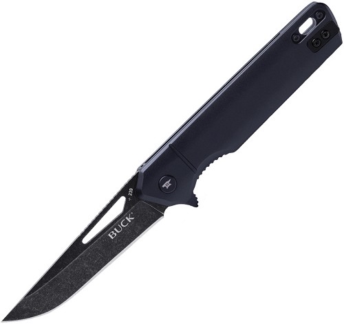Buck Infusion Linerlock Pocket Knife Spring Assisted Black - BU239BKS 