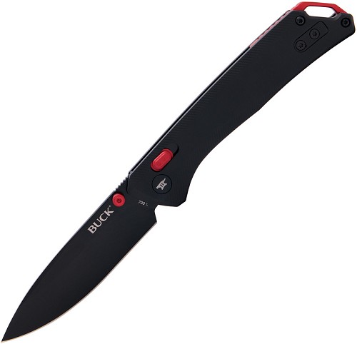 Buck Nomad Crossbar Lock Pocket Knife Black - BU700BKS 