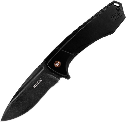 Buck Ruckus Framelock Pocket Knife Black Copper - BU713CPS 