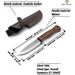 BVRBSH6 BEAVERCRAFT Breeze Bushcraft Fixed Blade Knife 