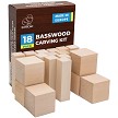 BEAVERCRAFT Basswood Carving Block Set - BVRBW18 