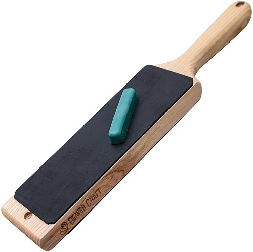 BEAVERCRAFT Leather Strop with Compound - BVRLS1P1 