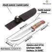 BEAVERCRAFT Tactical Fixed Blade Knife - BVRTLK1 